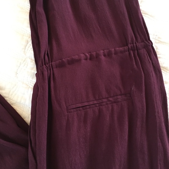 Trouve | Deep Purple / Wine Jumpsuit | Extra Small - Picture 4 of 4